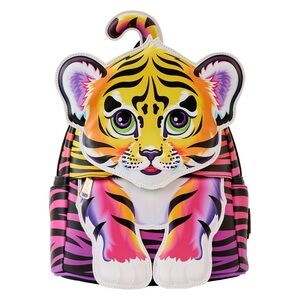 Loungefly x Lisa Frank Forrest The Tiger Cosplay Mini Backpack NWT Exclusive